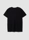 Black pure cotton T-shirt with Pink Floyd print_6