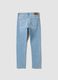 Light blue slim-fit stretch cotton jeans_1