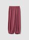 Pink relaxed-fit joggers with elasticated waist_4
