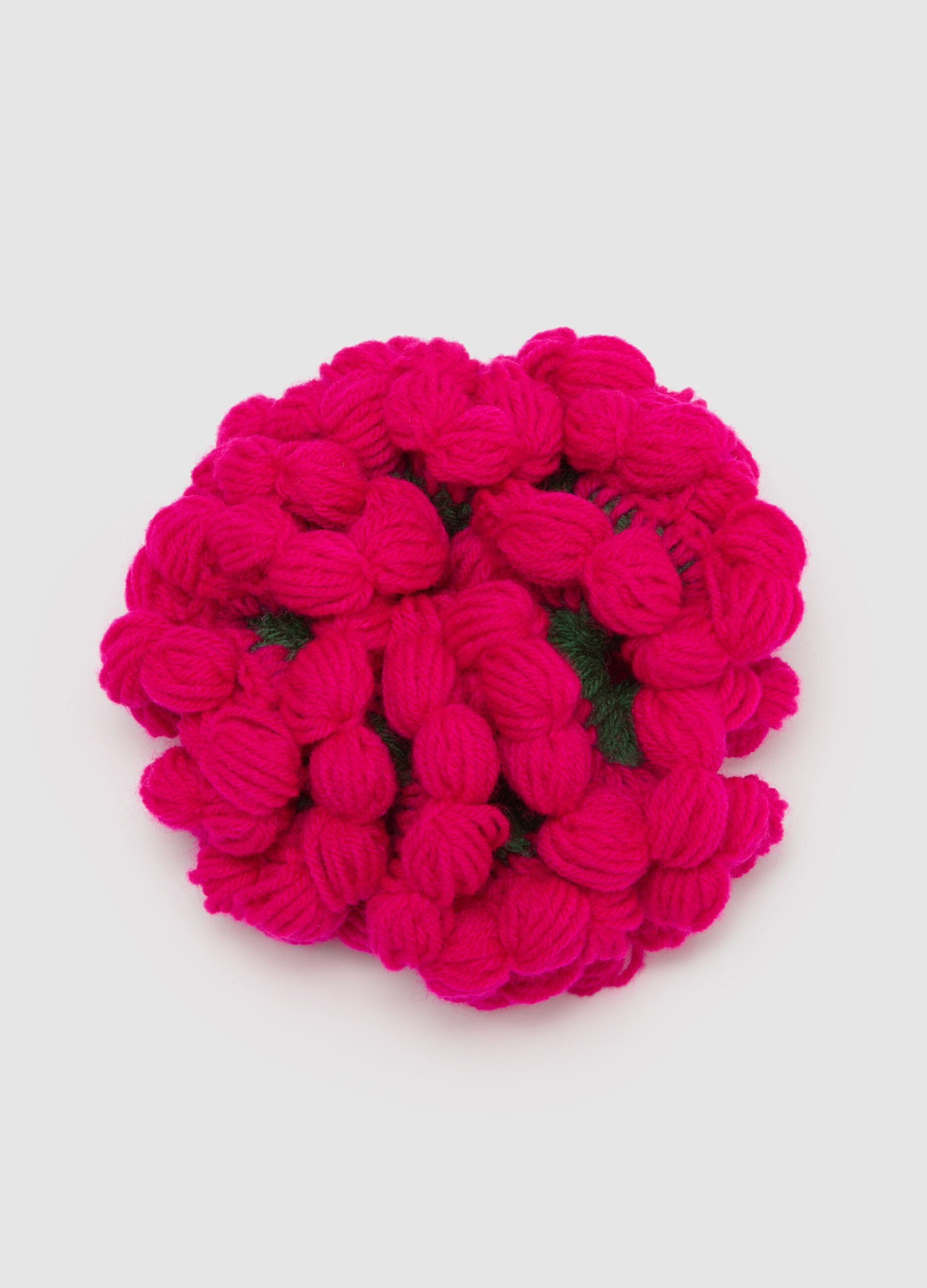 Multicolour pure wool hairband