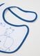 Tripack Multicolour Cotton Bibs for Babies_1