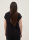 Black short-sleeve polo-collar T-shirt, regular fit_3