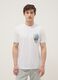 White pure cotton T-shirt with graphic print, regular fit_1