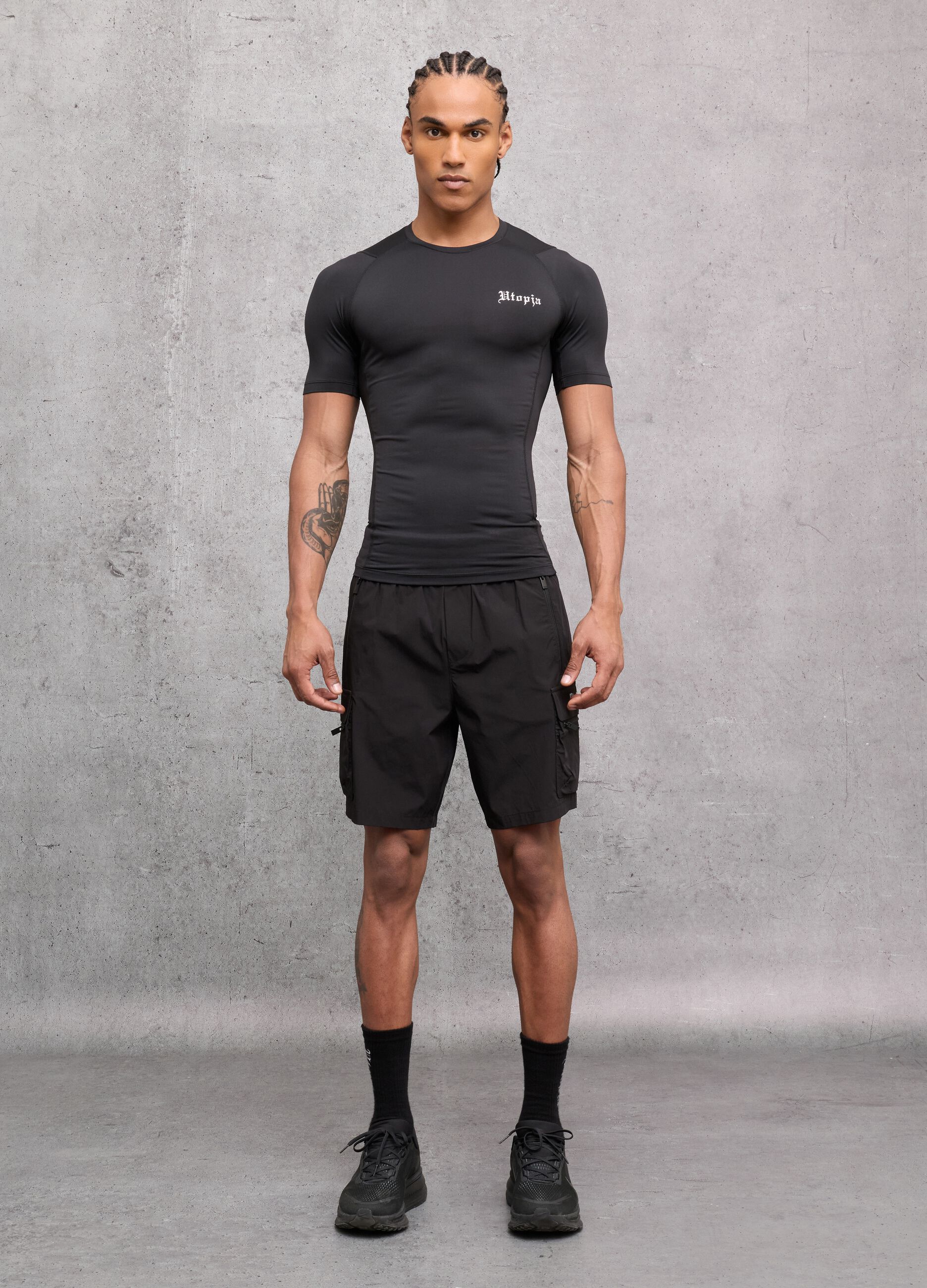 Kombat Active T-shirt Black