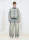 Denim Padded Jacket Vintage Light Blue_2