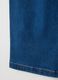 Girls' regular fit blue stretchy cotton blend jeggings_3