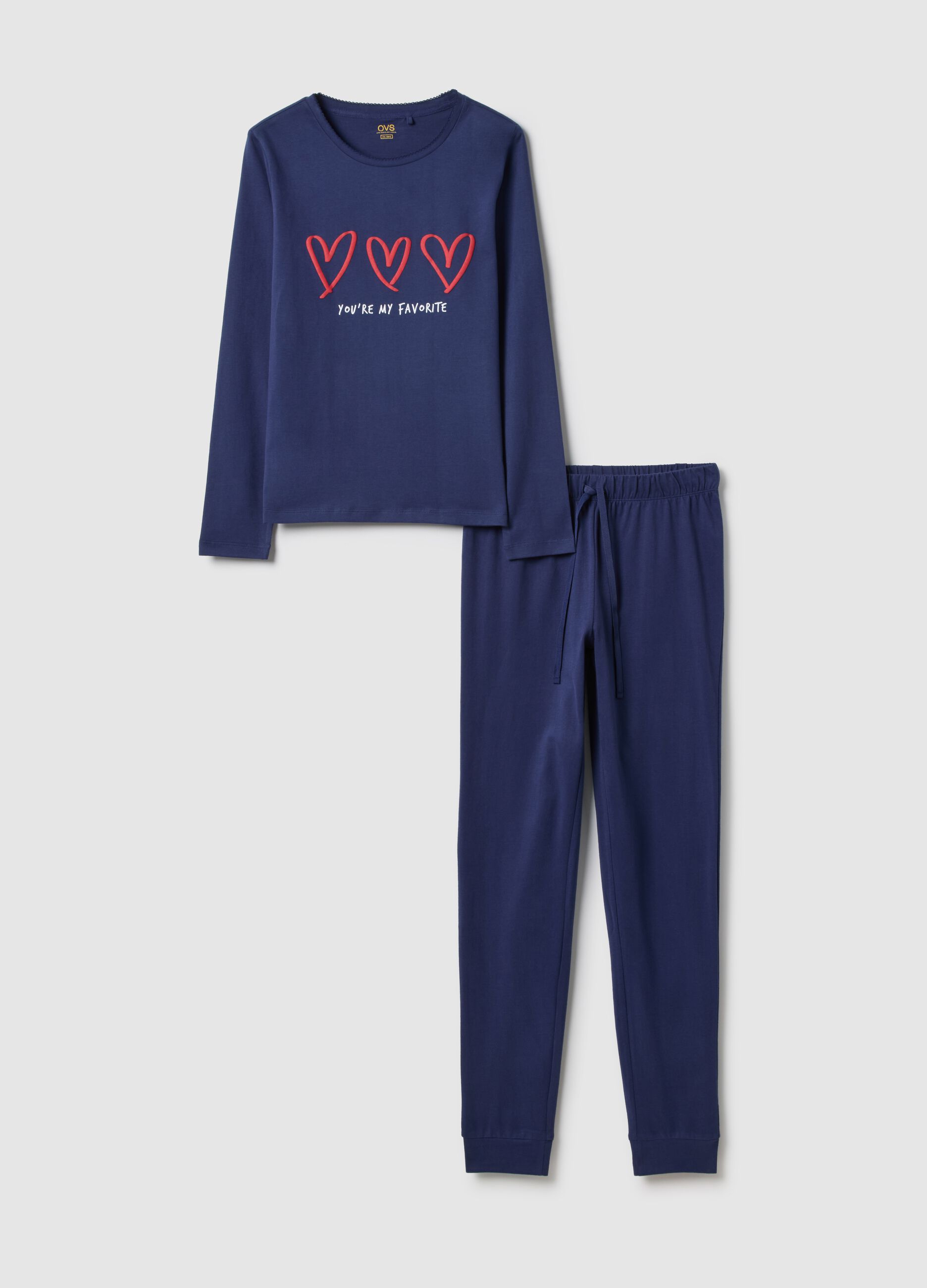 Blue Cotton Pyjamas
