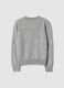 Grey pure wool long-sleeve jumper, regular fit_2