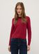Red Crew-Neck Jumper Regular Fit_0