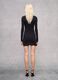 Black Mock-Neck Mini Dress_1