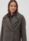 Grey double-breasted regular-fit jacket with zip and buttons_0