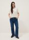 White viscose-blend regular-fit short-sleeve T-shirt_1