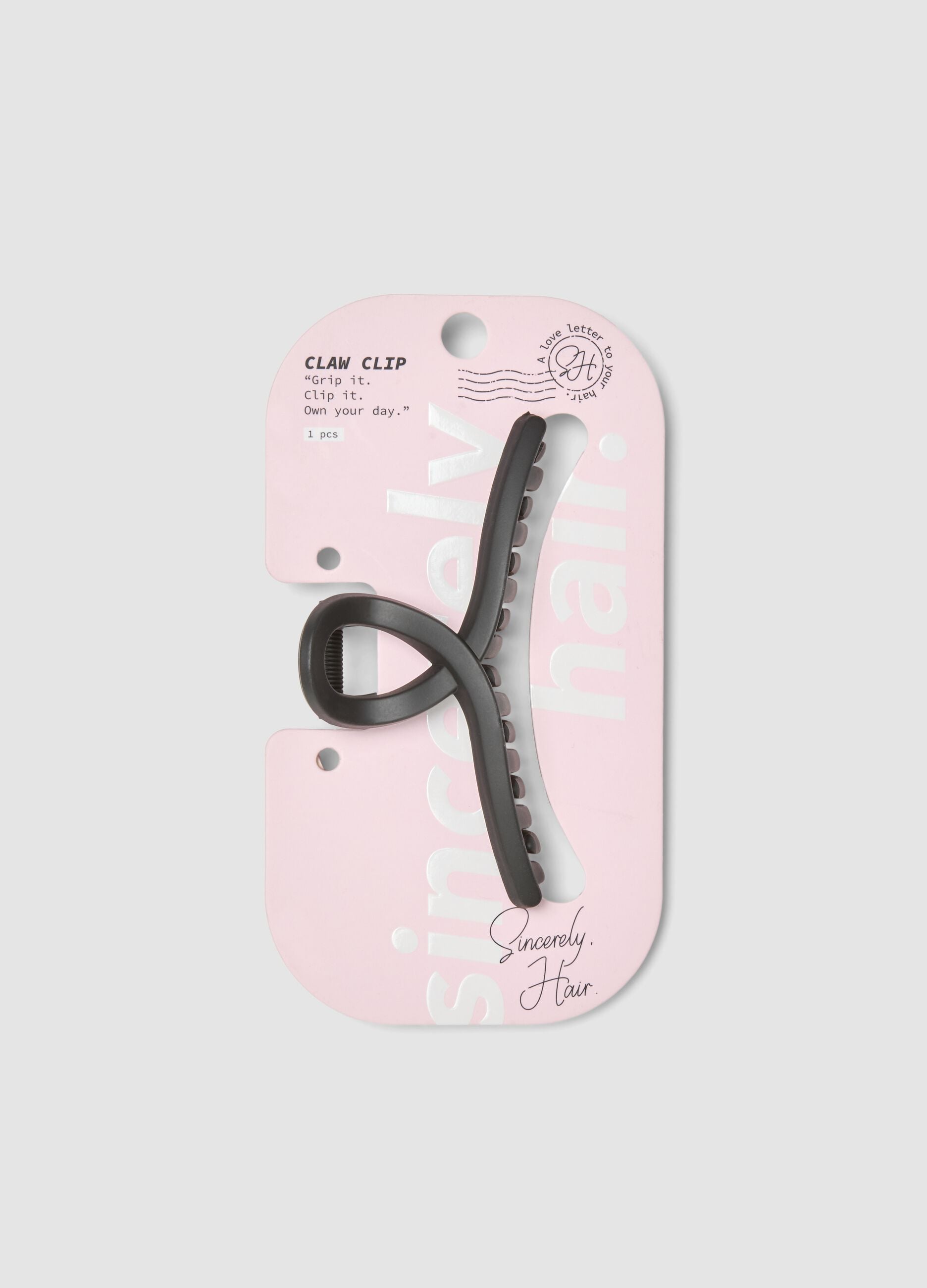 SINCERELY HAIR Black Claw Clip