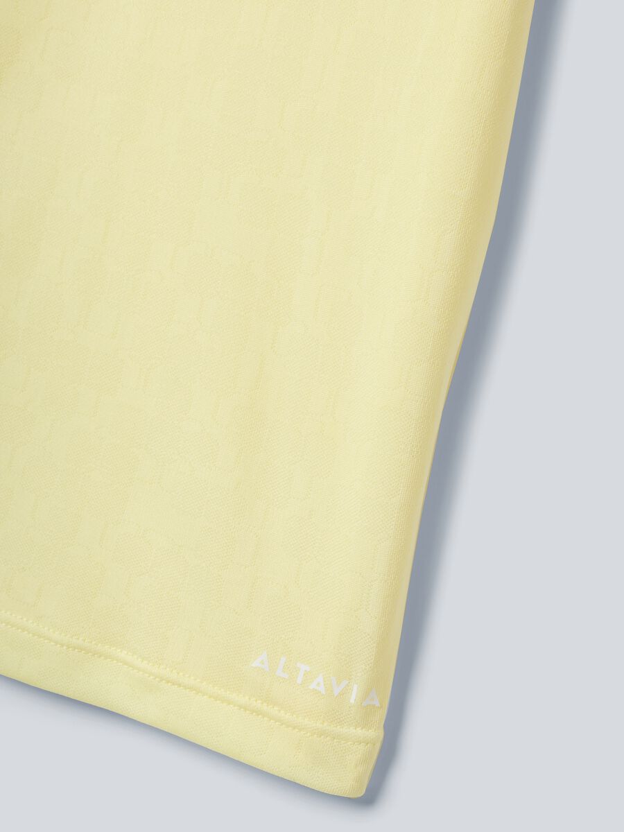 Yellow technical sports T-shirt ALTAVIA COURT_6