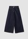 Blue wide-leg jeans in a cotton and lyocell blend_3