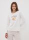 White organic cotton pyjamas with &ldquo;Nap Queen&rdquo; print_2