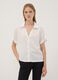 White pure viscose short-sleeve oversized shirt_2