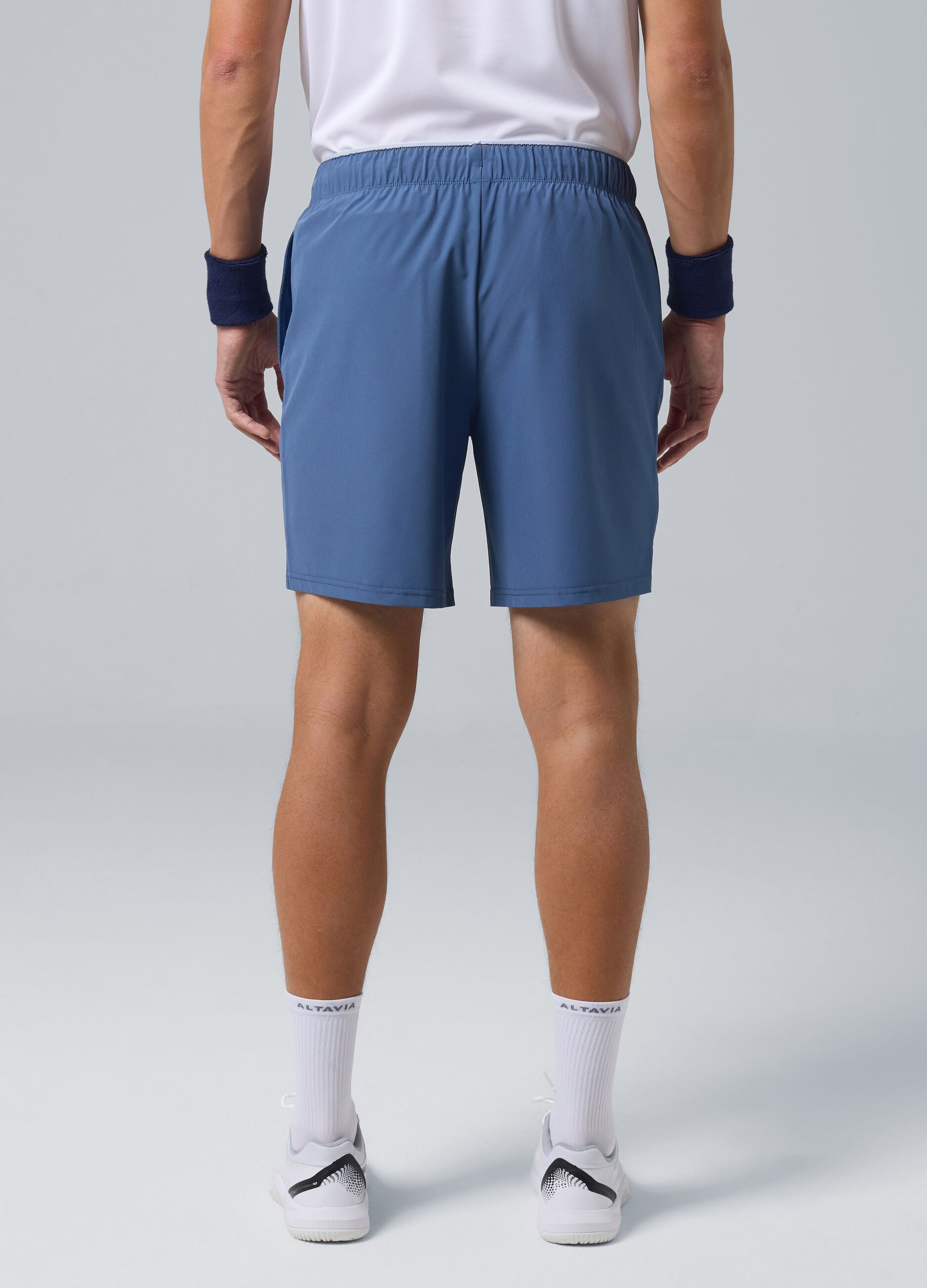 Blue ALTAVIA COURT stretch sports shorts