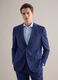 Single-breasted regular fit blue blazer_0