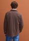 Brown wool-viscose blend shacket_4