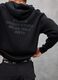 Black Ribbed Knit Hoodie_3
