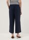 Blue palazzo trousers in a viscose blend, regular fit_2