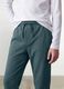 Blue organic cotton joggers_3