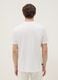 White pure cotton T-shirt with front print, regular fit_3