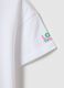 Girls' white stretch cotton boxy fit t-shirt with star_3