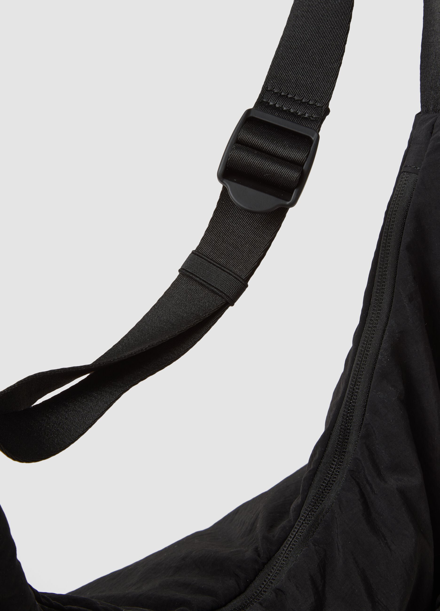 Black shoulder bag with adjustable strap ALTAVIA STUDIO