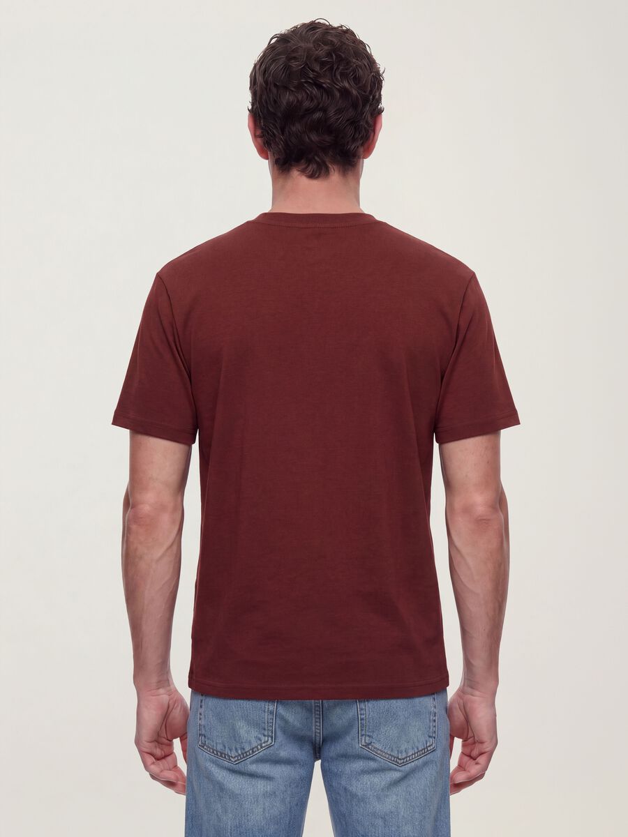 Red The Iconic Tee pure cotton short-sleeve T-shirt, relaxed fit_2
