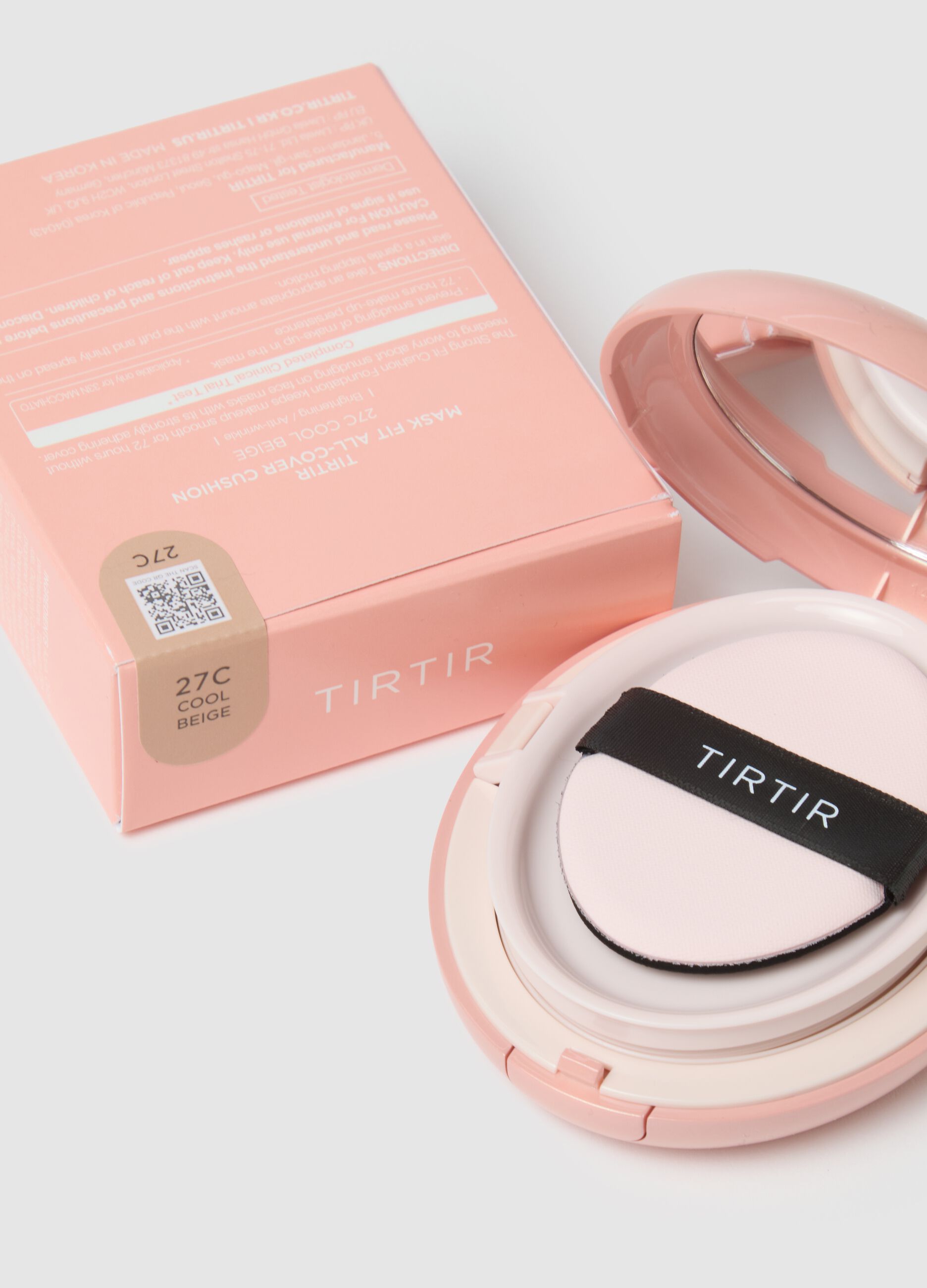TIRTIR MASK FIT ALL-COVER CUSHION 27C COOL BEIGE 18G