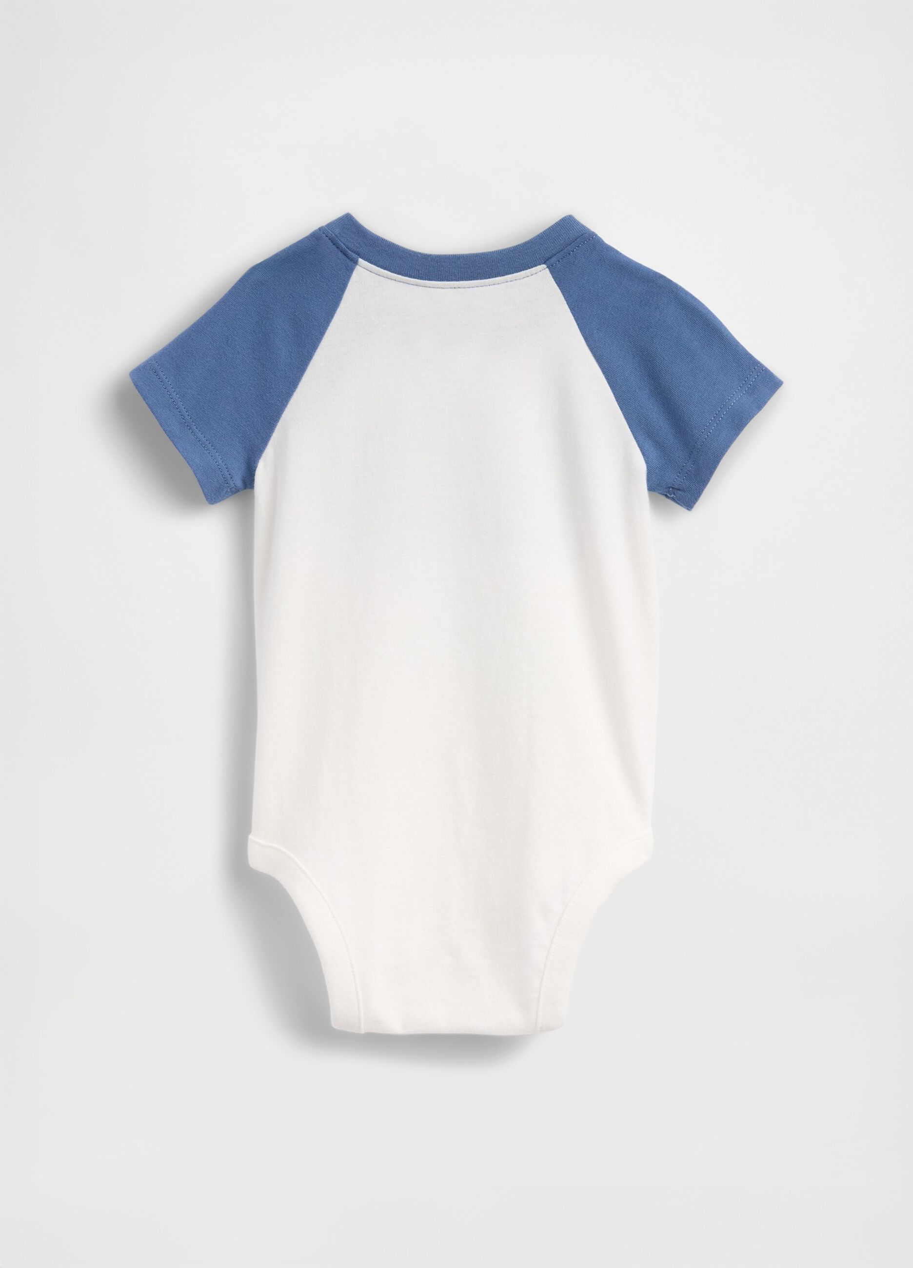 Pure cotton bodysuit with logo