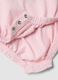 Short-sleeve pink bodysuit in organic cotton_3