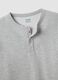 Grey honeycomb viscose-blend T-shirt, regular fit_5