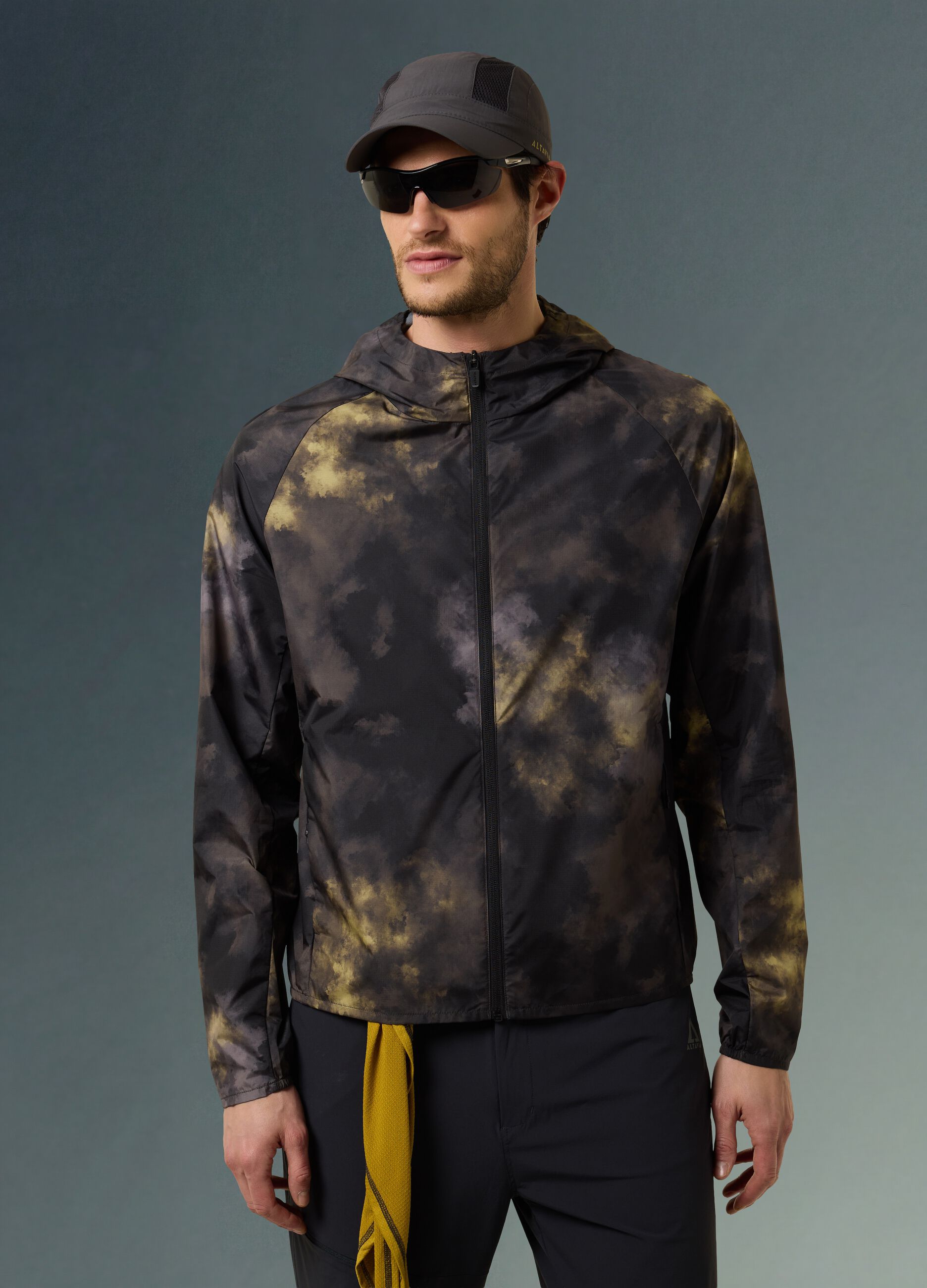 Giacca antivento effetto tie dye ALTAVIA WITH DEBORAH COMPAGNONI