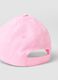Girls' Pink Pure Cotton Baseball Cap Featuring Hello Kitty_2