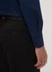 Blue regular-fit easy-iron shirt with button-down collar_2