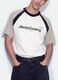 T-shirt bianca in puro cotone girocollo con scritta "Always Cooking"_1