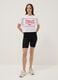 Pure White Cotton T-shirt Regular Fit with Everlast Print_0
