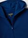 Blue hooded sweatshirt in pure organic cotton for boys, regular fit_2