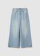 Girls' multicolour pure cotton wide leg trousers_3