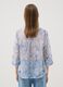 Blue floral lyocell-blend blouse_3