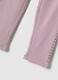 Girls' Stretch Cotton Pink Skinny Fit Leggings_3