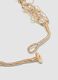 Beige Necklace with Pearls and Braided Threads_2