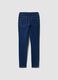 Blue skinny-fit jeans in stretch cotton and viscose_5