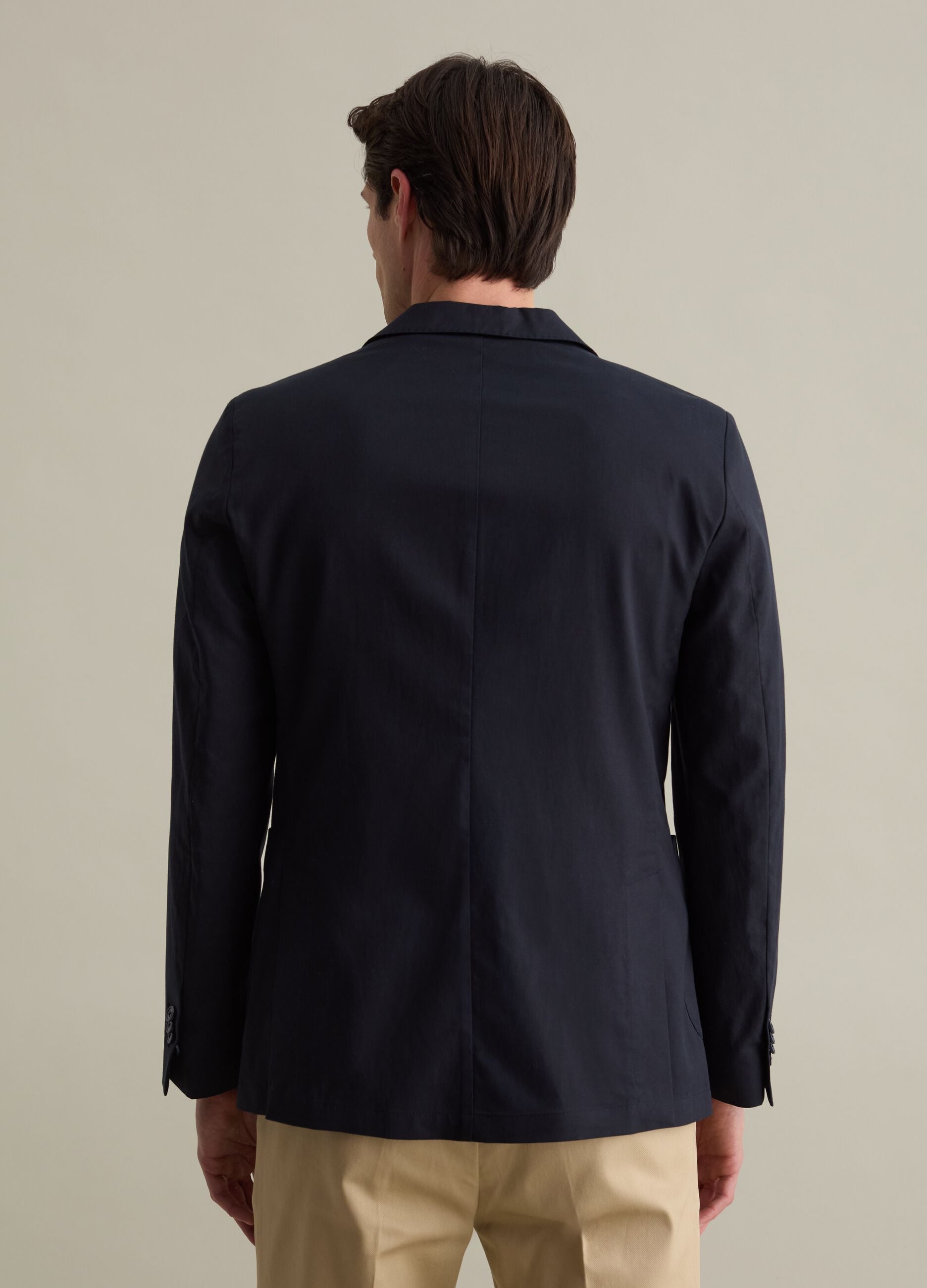 Blazer in Lyocell, cotton and linen
