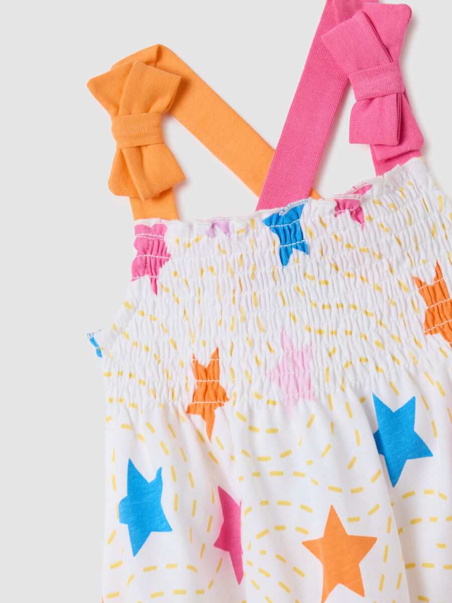 Abito da neonata in puro cotone multicolor wide fit_2