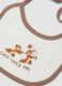 2-pack of organic cotton bibs with Chip and Dale print_1