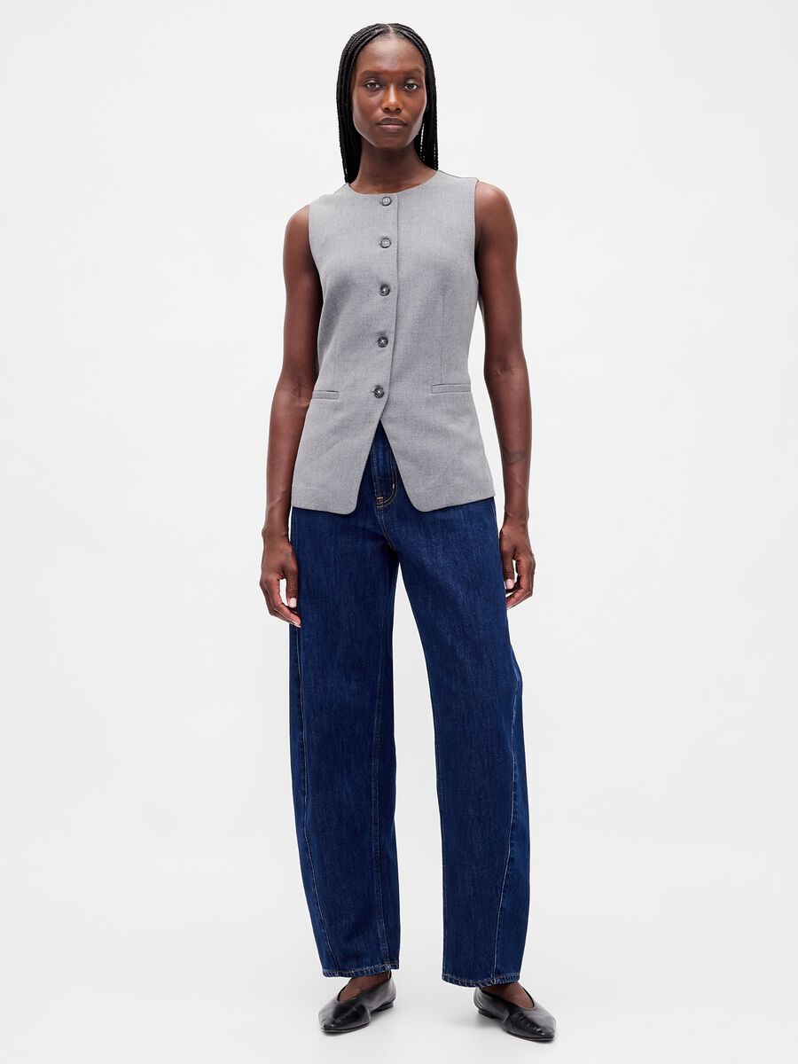 Gilet in tessuto elasticizzato_4